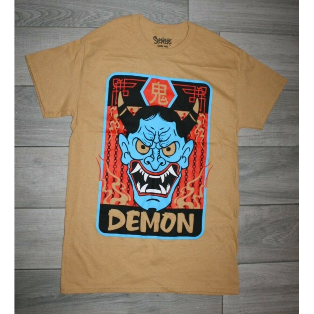 Vintage Spencer’s DEMON Manifest Men’s Small cotton rare graphic T shirt